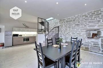 Gîte für 4 Personen, mit Terrasse in der Bretagne