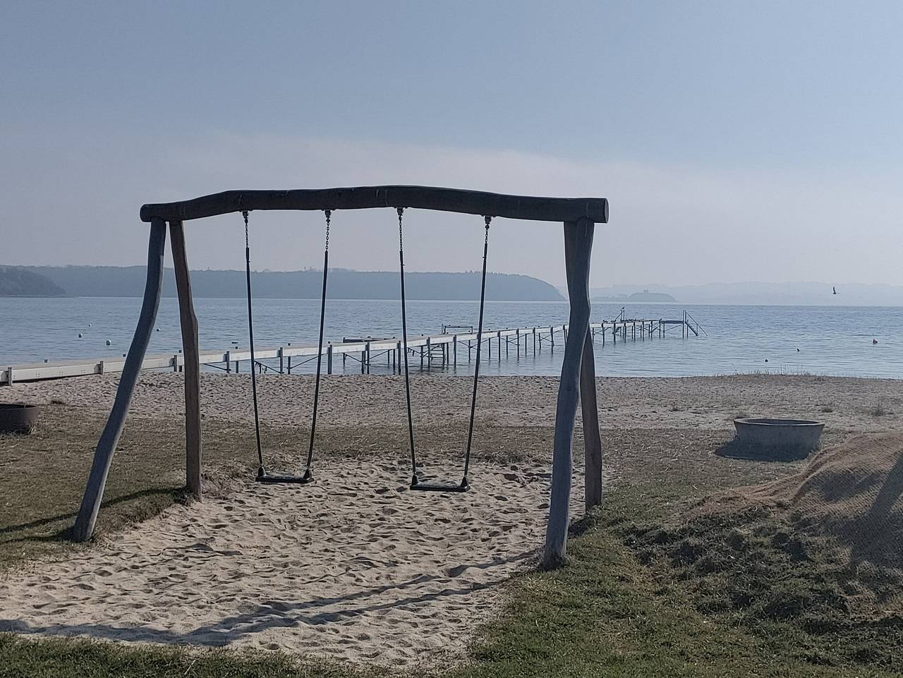 Omas Sommerhaus in Følle Strand, Süddjursland