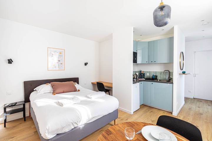 Studio pour 2 personnes dans les Hauts-de-Seine