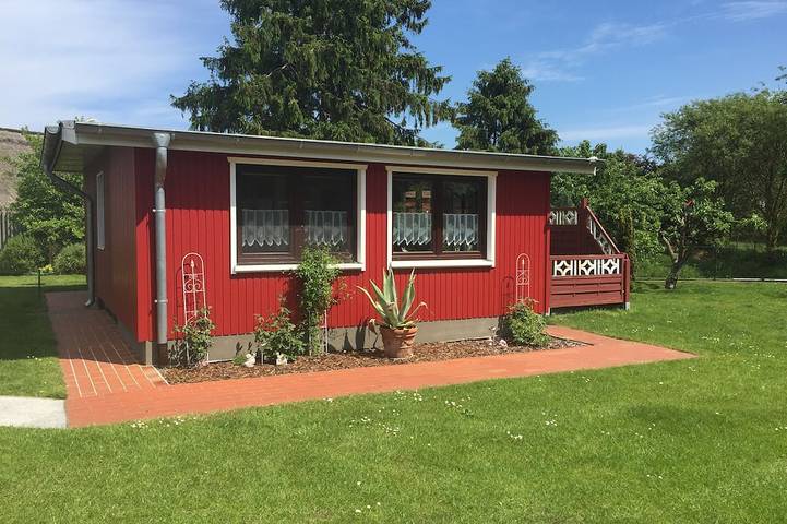 Bungalow für 3 Personen, mit Garten