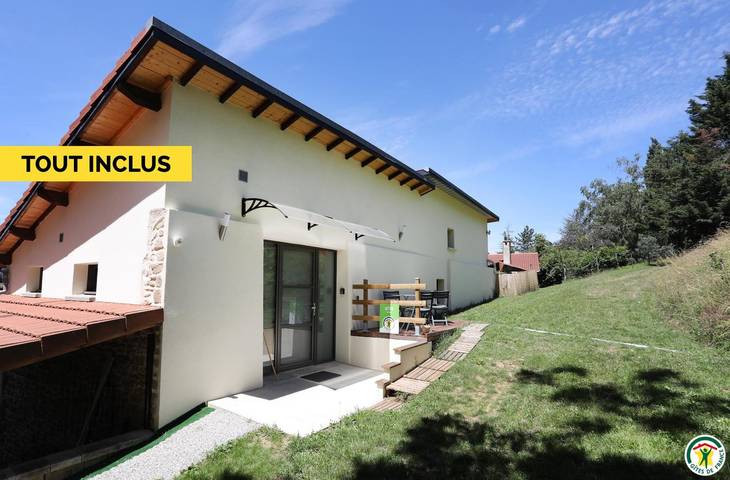 Gîte pour 5 personnes, avec jardin, animaux acceptés
