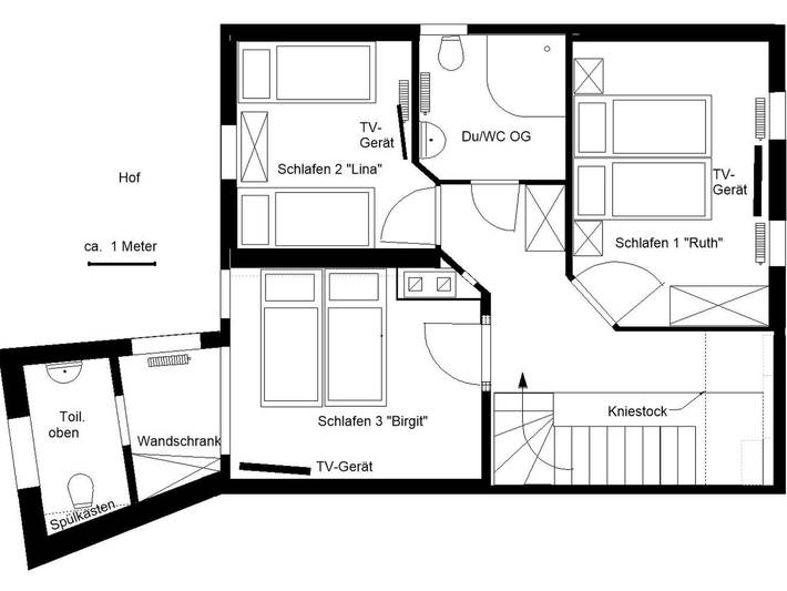 Ferienhaus für 6 Personen, mit Terrasse und Garten in Benneckenstein - 3
