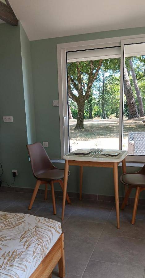 Gîte pour 2 personnes, avec jardin ainsi que vue et piscine à Saint-Avit-Sénieur - 3