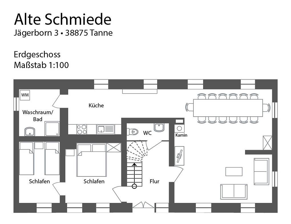 Hausjägerborn in Tanne, Harzvorland
