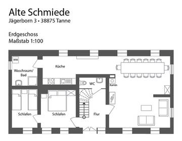 Ferienhaus für 14 Personen in Tanne, Ostharz, Bild 2