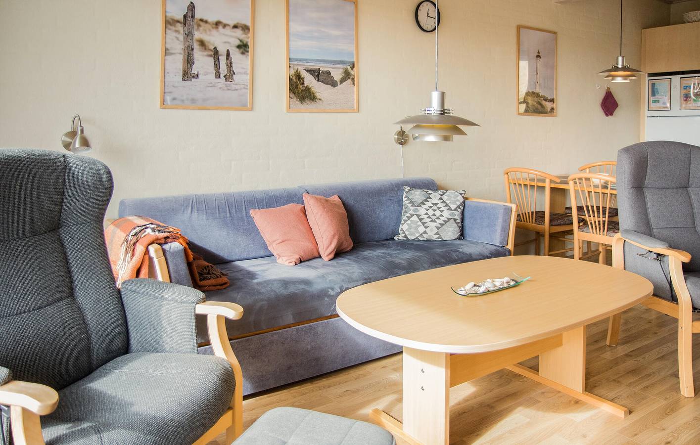 Hel ferieleilighet, Ferieleilighet for 4 personer med terrasse in Skodbjerge, Hvide Sande