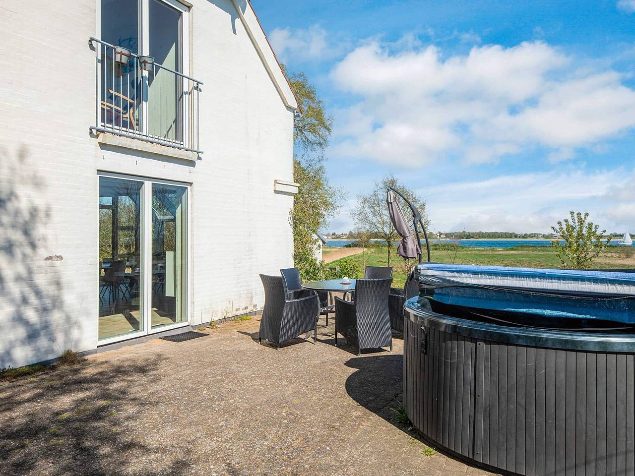 Rækkehus med spa og aktiviteter in Årøsund, Haderslev