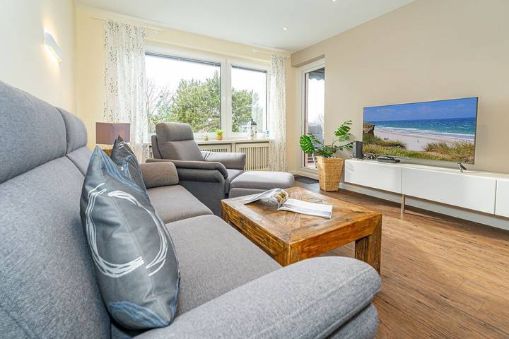 Ganze Wohnung, Ruhig gelegene 3-Zimmer-Ferienwohnung in Alt-Westerland mit Südbalkon. in Westerland, Sylt (Gemeinde)