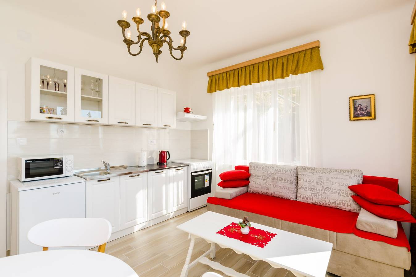 Ganze Wohnung, Ferienwohnung für 4 Personen mit Meerblick in Općina Župa dubrovačka, Dubrovnik-Neretva