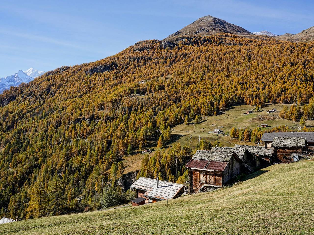 Chalet 1679 in Törbel, Walliser Alpen