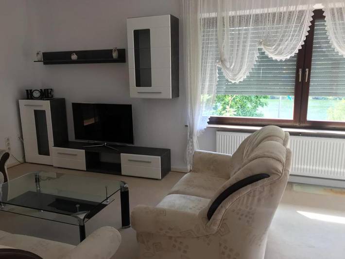 Ferienwohnung für 4 Personen, mit Balkon und Terrasse sowie Ausblick