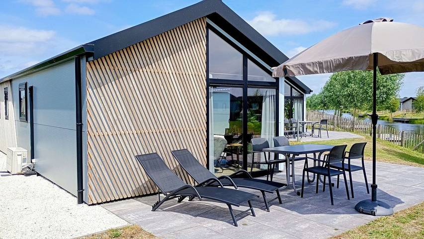 Chalet voor 4 personen, met uitzicht aan het Veluwemeer