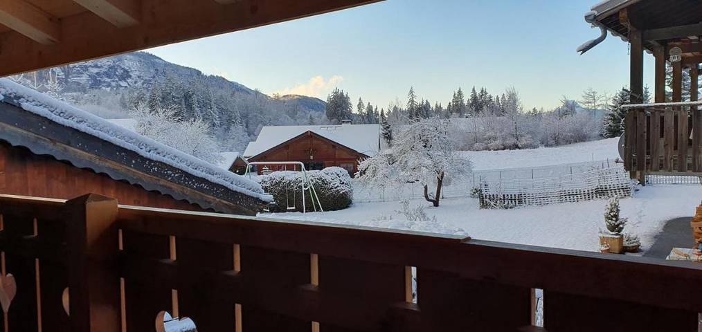 Chalet pour 7 personnes, avec jardin et vue