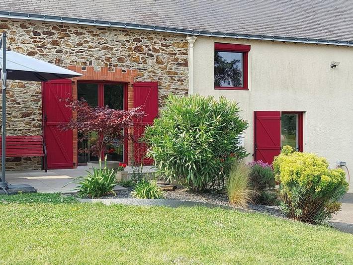 Chambre d’hôte pour 2 personnes, avec jardin et terrasse à Joué-sur-Erdre