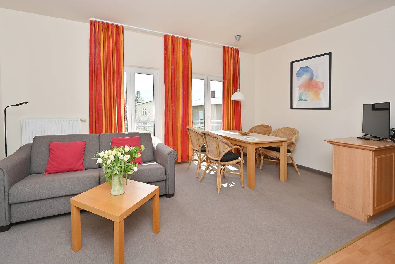 Ganze Wohnung, Ferienwohnung "Villa Celia - 8" in Strandnähe mit Balkon und Wlan in Sellin, Rügen