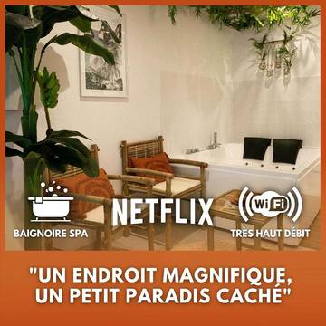 Gîte pour 2 personnes, avec jacuzzi à Lagnieu