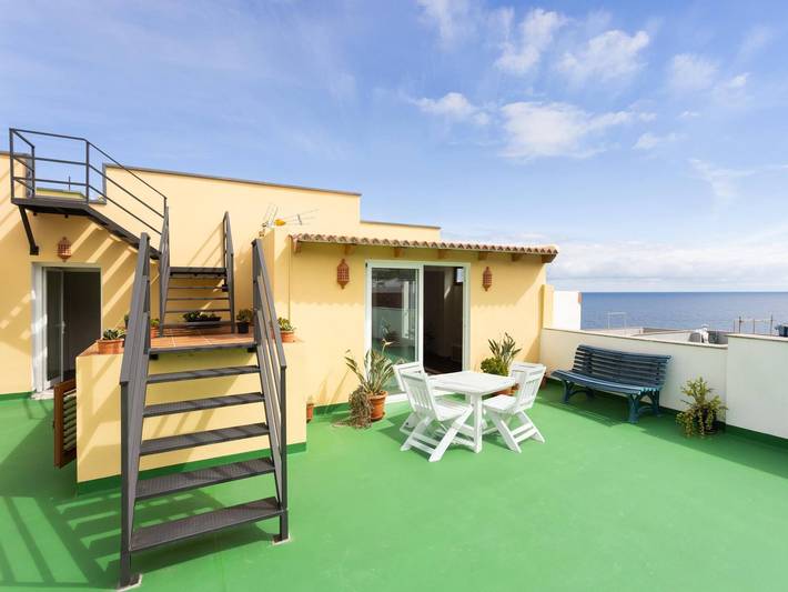 Ferieudlejning for 4 personer, med balkon på Tenerife