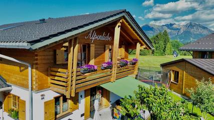 Ferienwohnung für 8 Personen, mit Sauna und Ausblick sowie Garten in Bolsterlang