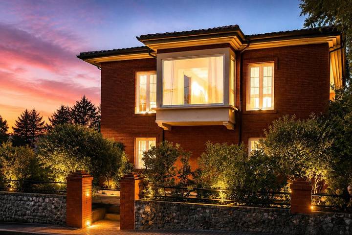 Apartamento para 8 personas, con Balcón y Terraza además de Jardín y Vistas en Santa María de Cayón