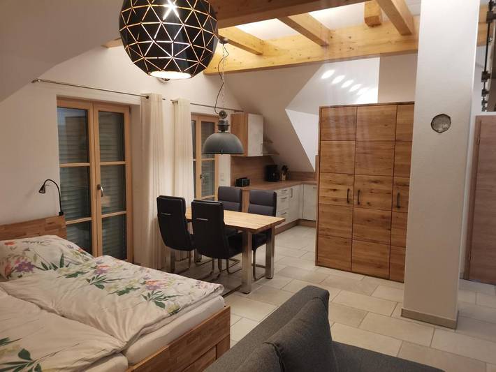 Ferienwohnung für 4 Personen, mit Balkon und Garten sowie Ausblick in Weißenburg in Bayern - 4