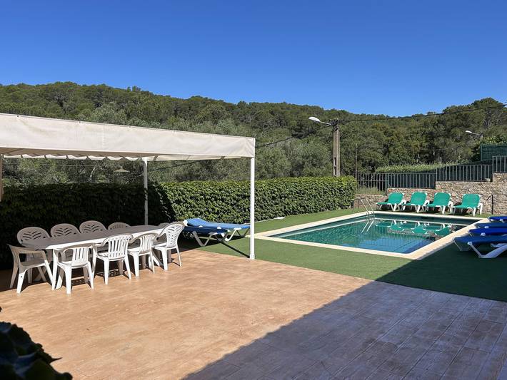 Cottage voor 10 personen, met terras aan de Costa Brava