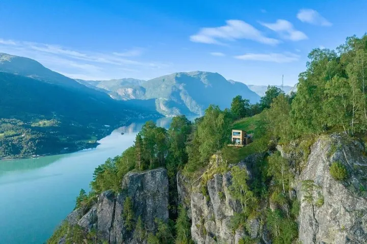 Ferienhaus für 2 Personen, mit Terrasse und Ausblick - 1