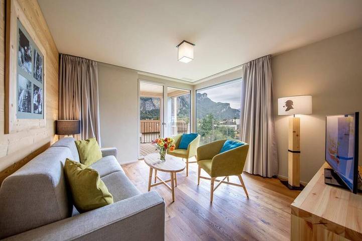 Ferienwohnung für 4 Personen, mit Balkon und Sauna in Meiringen