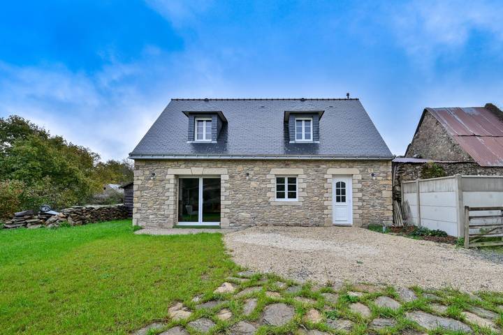 Casa de vacaciones para 4 personas con jardín in Férel, Côte des Mégalithes