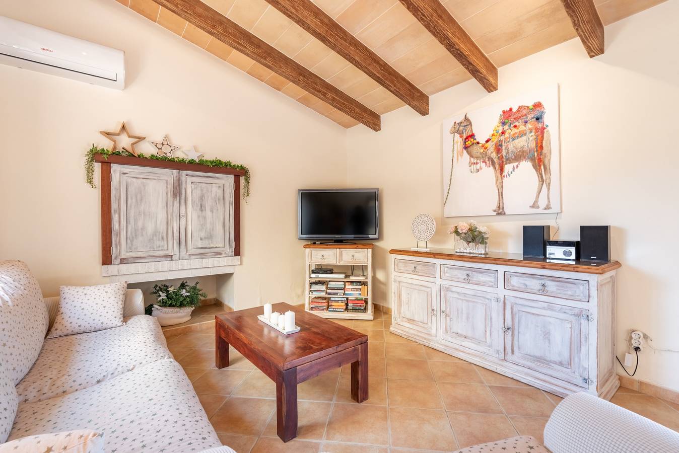 Maison de vacances en Majorque avec piscine, Wi-Fi, jardin et patio in Campos, Majorque du Sud