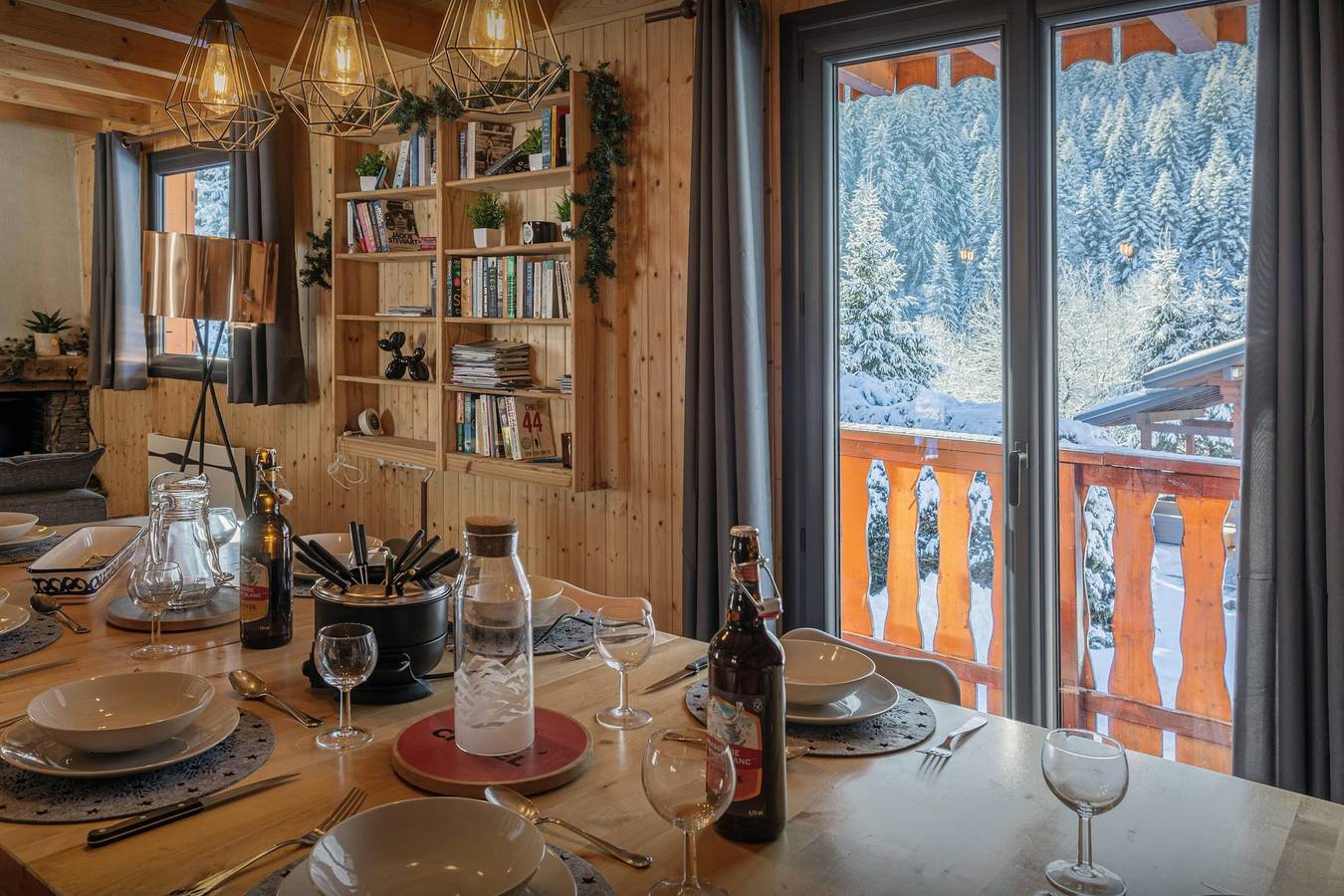 Chalet für 12 Personen mit Balkon in Châtel, Les Portes du Soleil