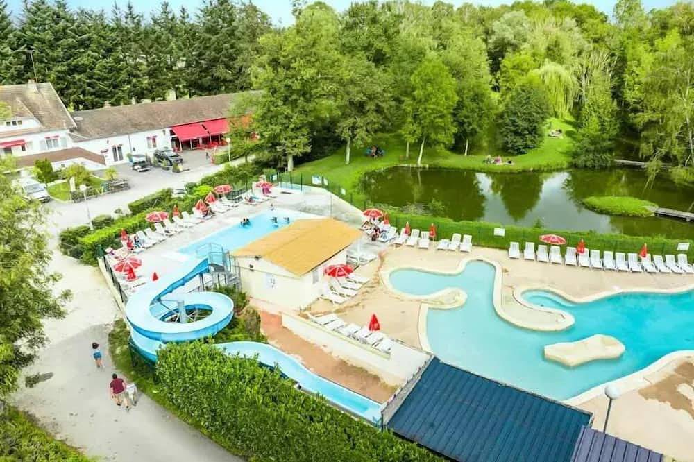 Camping Country Park Les Etangs Fleuris*** - Mobile home Lodge 3 rooms 4 people in Touquin, Seine-et-Marne