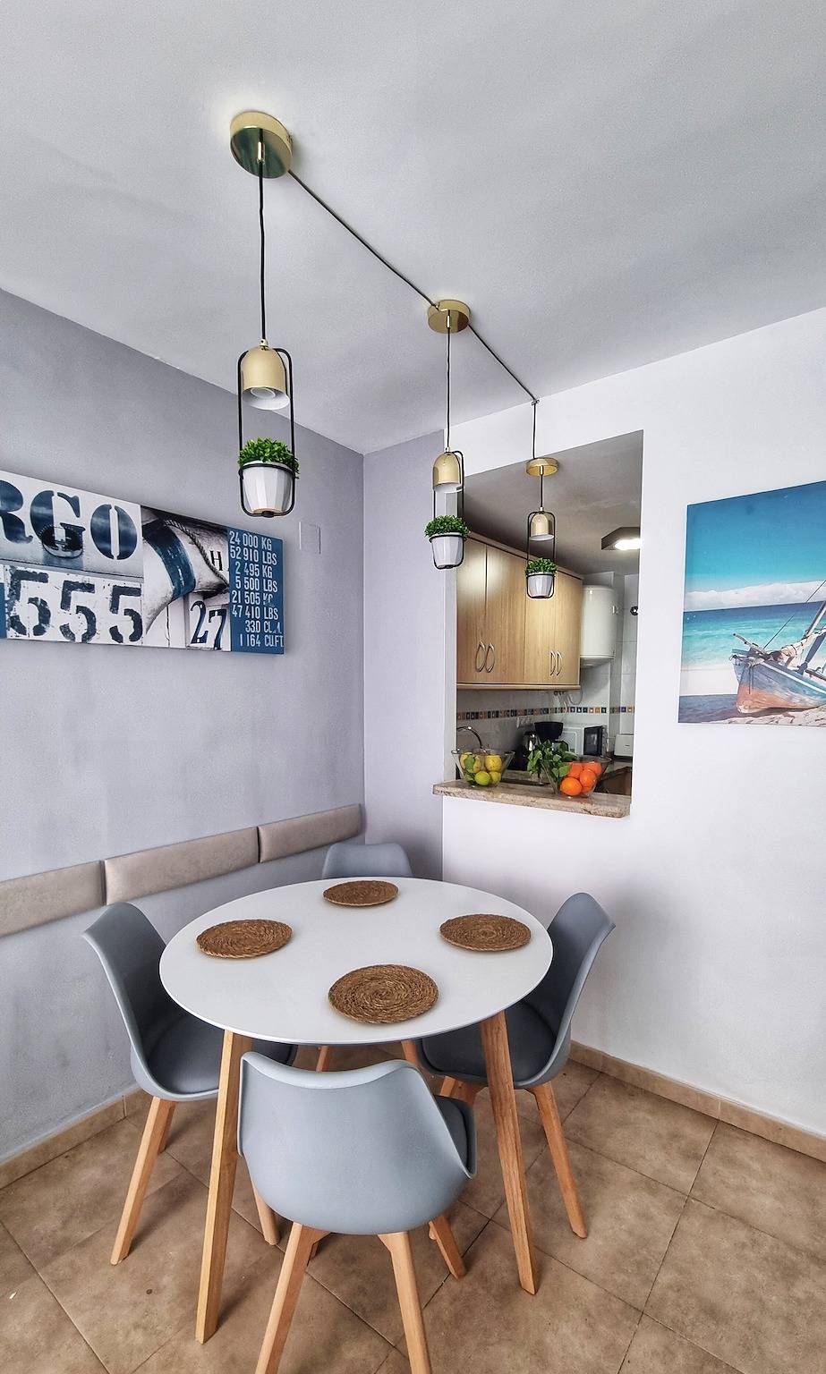 Apartamento entero, Apartamento 'La Pausa' con balcón, Wi-Fi y aire acondicionado in Playa de Gandía, Costa de Valencia