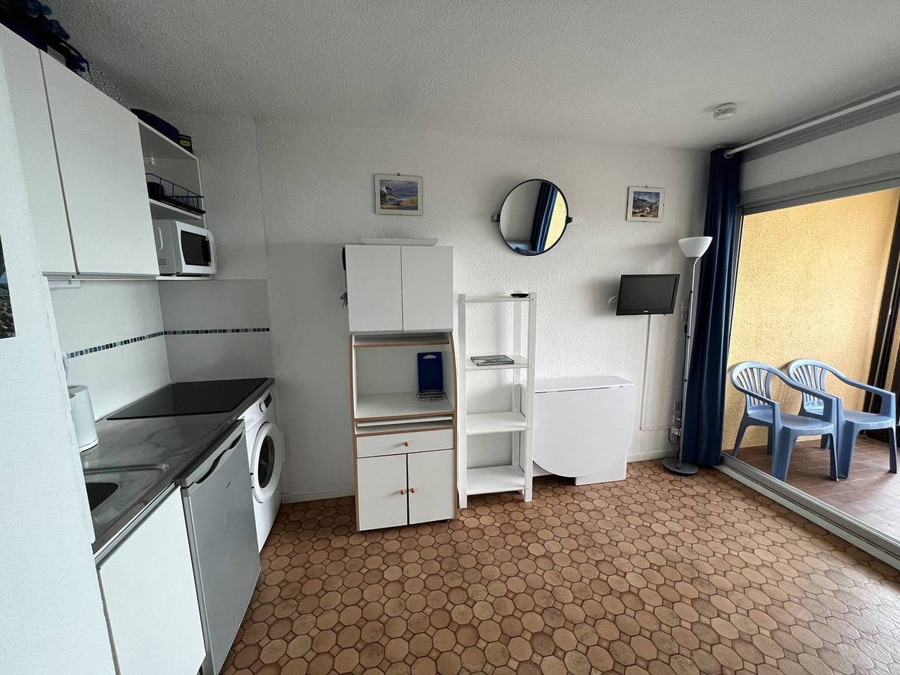 Studio entier, Appartement 4 pers à 50m des commerces, plage à proximité in Le Barcarès, Côte d'Améthyste
