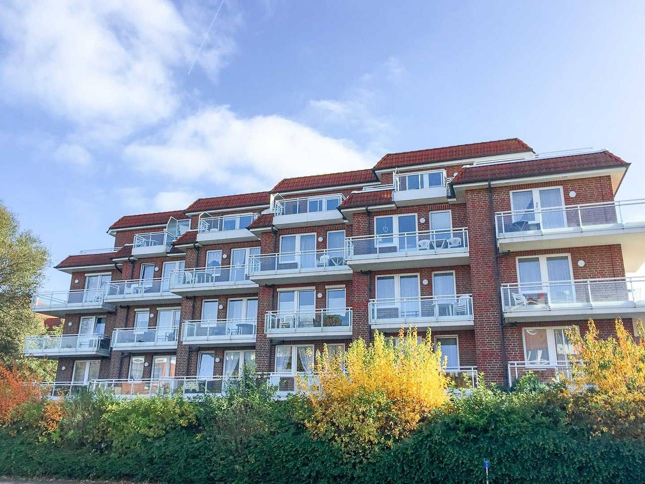 Ganze Ferienwohnung, Residenz Albatros Cuxhaven (1) - Alb-1.03 - Fewo für 4 Personen mit Terrasse in Döse, Cuxhaven