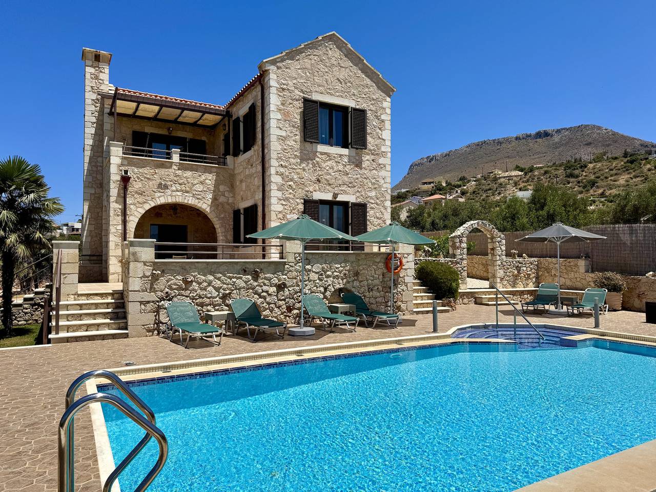 Villa Afrati in Kokkino Chorio, Vamos