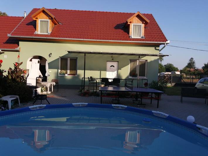 Villa for 12 people, with Terrace and Yard as well as Pool in Hungary