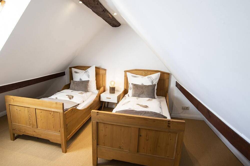 Rosige Zeiten, Ferien im Fachwerkhaus - 4-Bett-Ferienhaus Rosige Zeiten in Mechernich, Naturpark Hohes Venn-Eifel