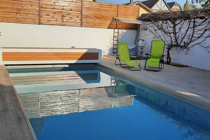 Ferienhaus für 4 Personen, mit Garten und Pool sowie Terrasse in Grand Est - 4