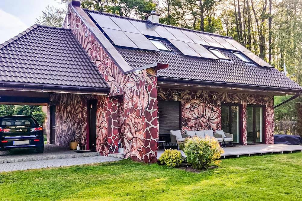 Wunderschönes Haus mit 2 Schlafzimmern in Nowe. in Nowe Warpno, Stettiner Haff
