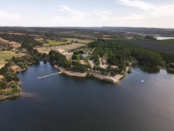 Camping para 4 personas, con Terraza y Jardín además de Piscina para niños y Piscina en Provincia de Zaragoza