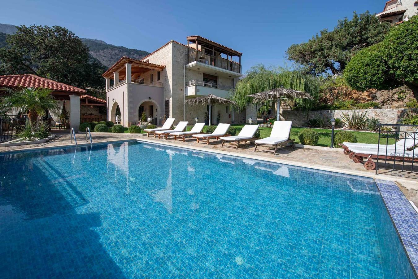 Geroulios Kastro Villa I-Free* Heated Pool&Seaview in Chania region