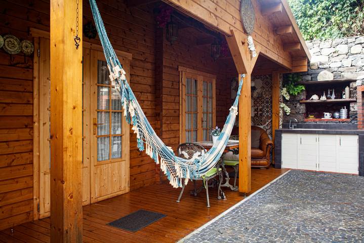 Bungalow para 2 pessoas, com Varanda e Terraço e ainda Jardim and Piscina em Madeira