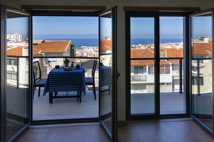 Apartamento de férias para 6 pessoas, com varanda em Ericeira