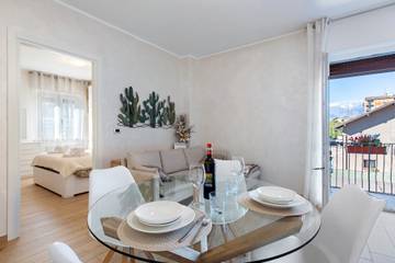 Gîte pour 4 personnes, avec balcon à Aoste