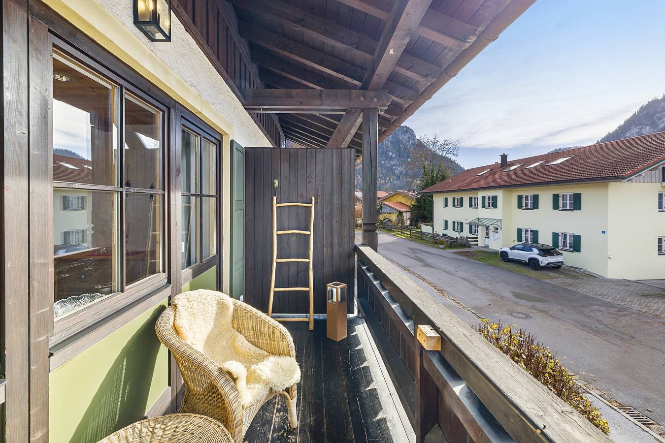 Estudio entero, Studio 'Gipfelblick' with Mountain View, Balcony and Wi-Fi in Inzell, Alpes Bávaros