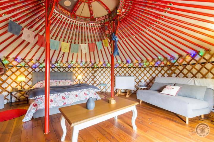Gîte pour 2 personnes, avec jardin