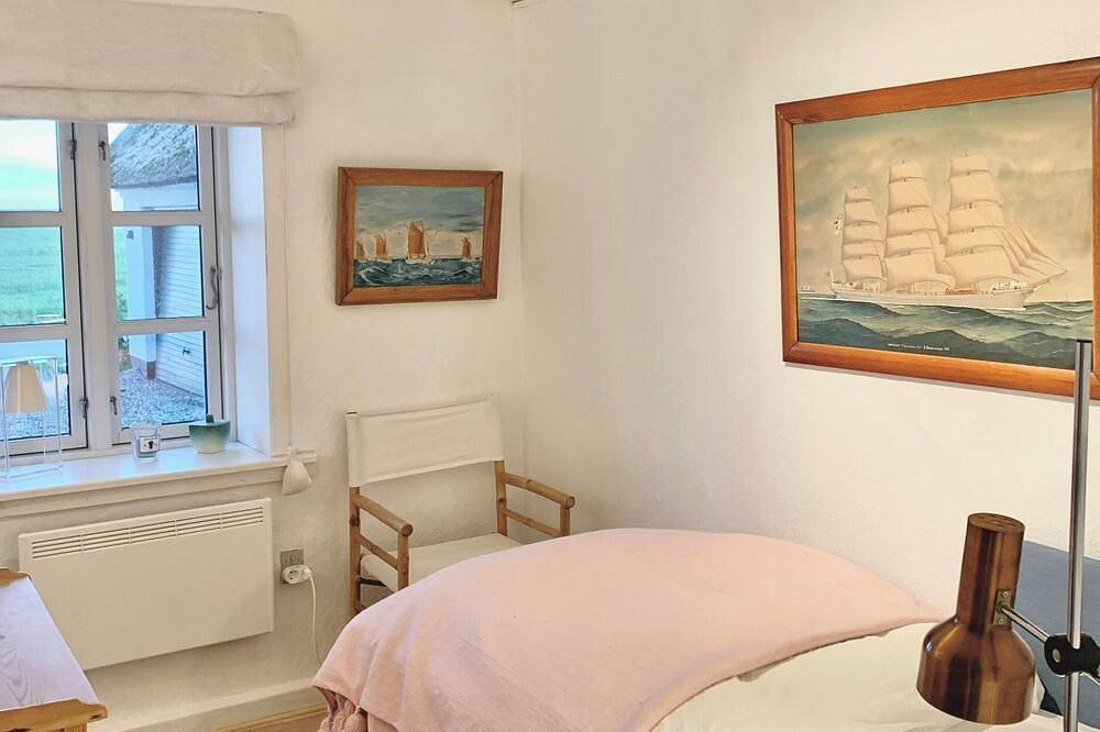 An der Bucht steht ein wunderschönes strohgedecktes Haus in Nørre Aaby, Kleiner Belt
