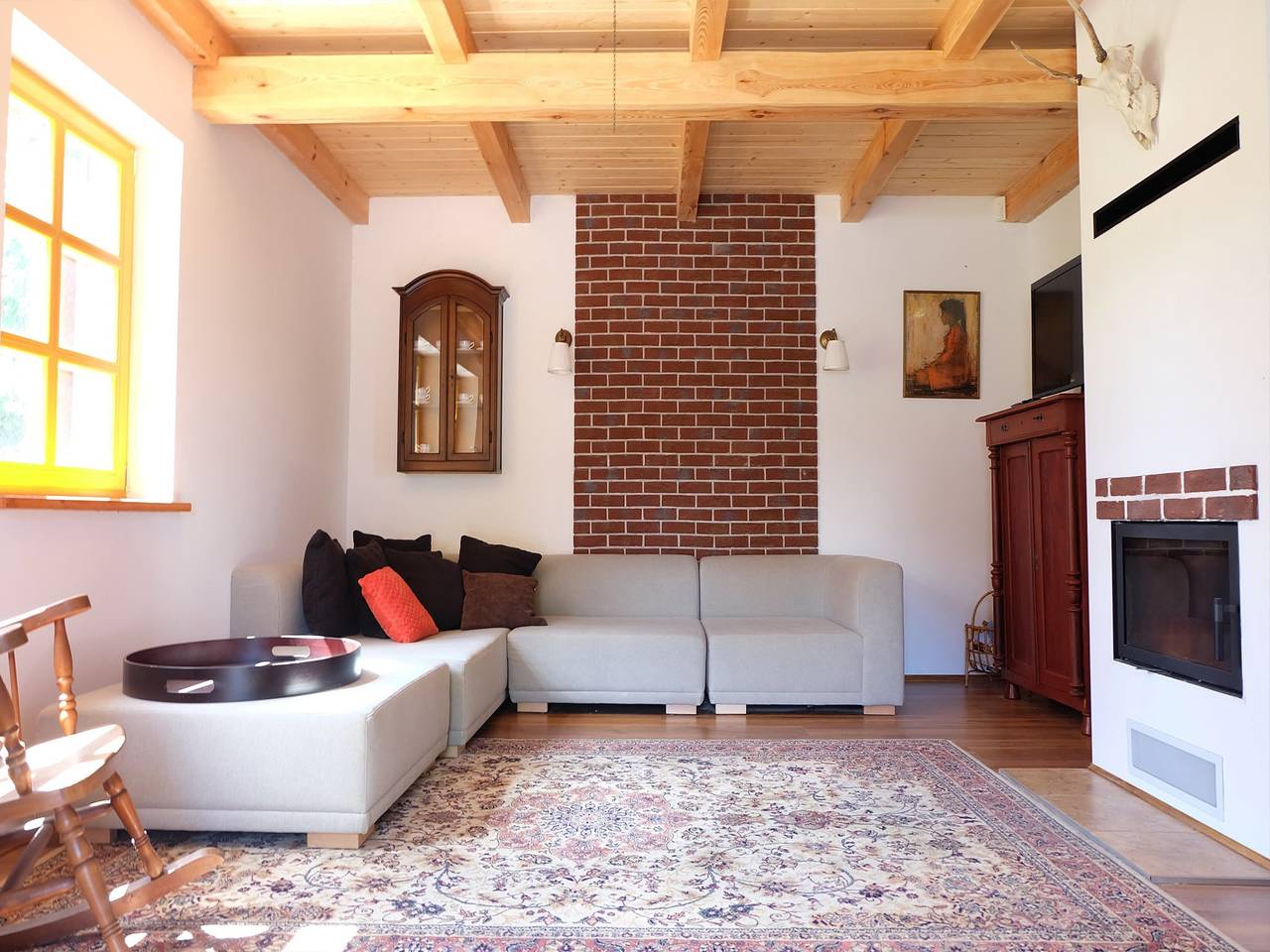 Hütte in Masuren am Sandstrand in Powiat Mrągowski