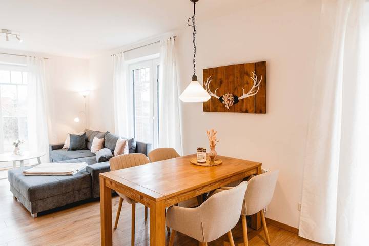 Ferienwohnung für 4 Personen, mit Terrasse und Garten sowie Sauna in Grasberg - 2