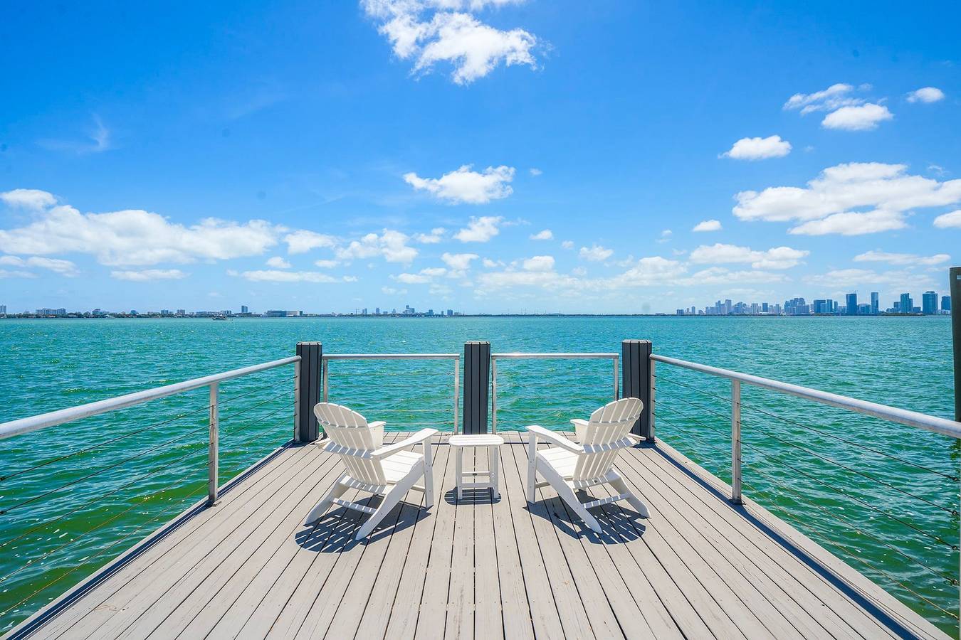 New - Best Bayfront View Villa with Heated Pool in North Bay Village, Florida